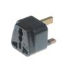 Universal to UK AC Power Plug Adapter Travel 3 pin UNITED  KINGDOM T5 Black